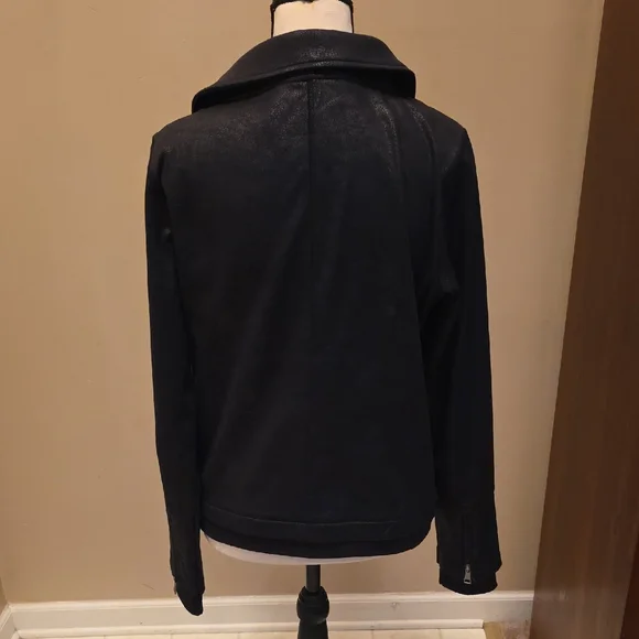 Grace and lace Move free leather like moto Jacket - Picture 7 of 7